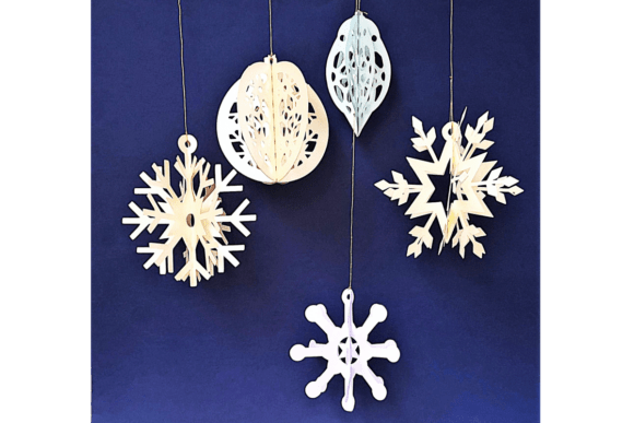 3D SVG Christmas Ornaments Review