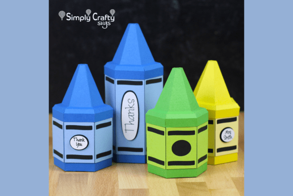 3D SVG for School: Crayon Box Review