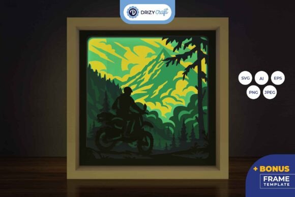 3D SVG Shadow Boxes: The Rider Review