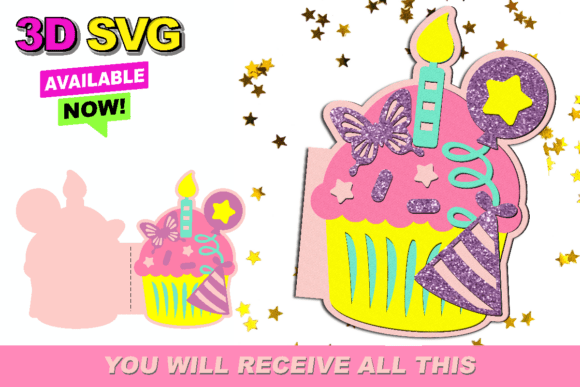 Cupcake Card 3D SVG: A Designer’s Practical Review