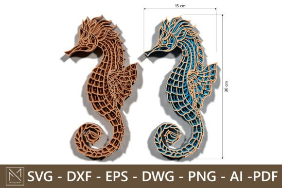 Laser Cutting Wall Decor: Seahorse SVG Review