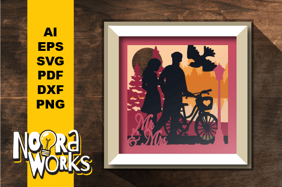 Love in the Park 3D SVG Shadow Boxes Review