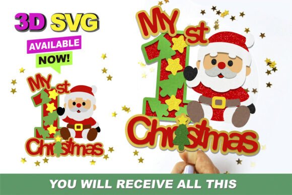 Review: My First Christmas Topper 3D SVG