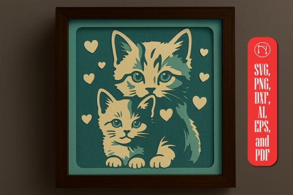 Reviewing the 3D Cat Shadow Box SVG for Embroidery