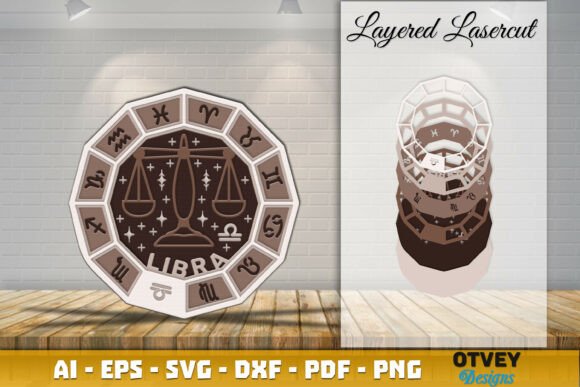 Reviewing the Zodiac 3D Layered Lasercut File