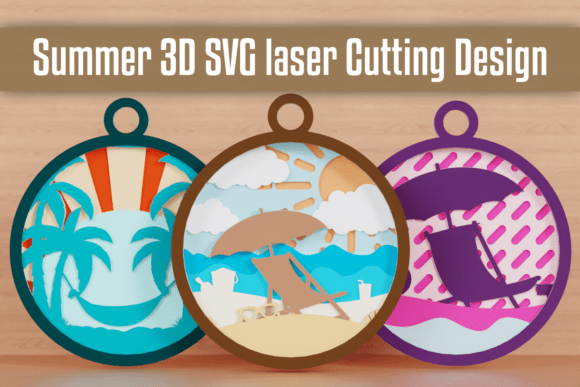 Summer SVG Circular 3D: A Freebies Review