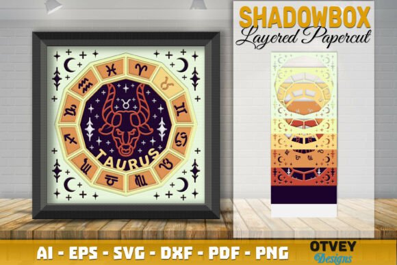 Zodiac 3D SVG Shadow Boxes Review